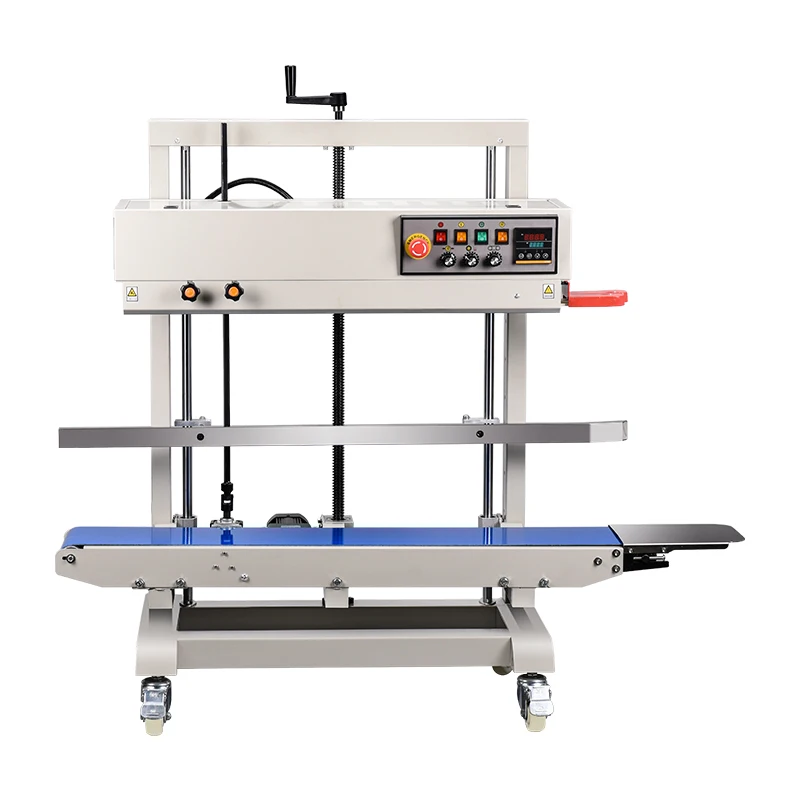 

YOUNGSUN Large Heavy Bag Vertical Band Sealing Machine Plastic Heat Pouch Plastic Bag Continuous Sealer FR-1200V