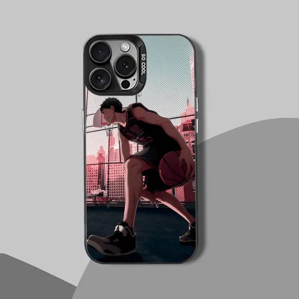 Capa de telefone legal K-Kuroko's BasketballS para iPhone 12,16,11,14,13,17,15,E,Max,Plus,Air,Pro,Mini preto à prova de choque IMD rígido