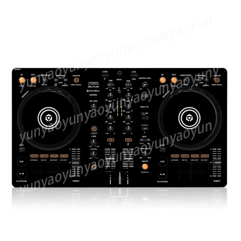 

Multicolor Decorative Protective Stickers Specially Designed for DDJFLX4 DJ Controller Anti Scratch Matte Surface Skin Decal