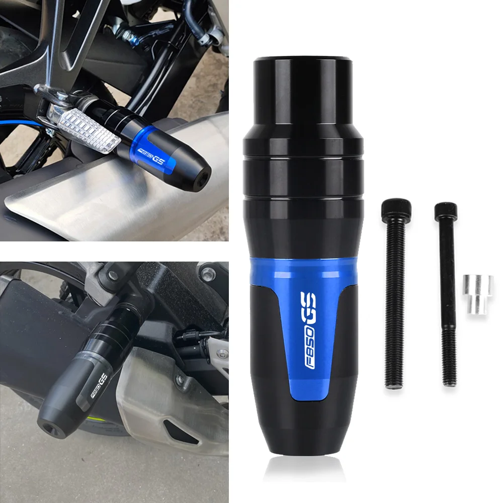 For BMW F850GS F 850GS 2017-2020 2017 2018 2019 2020 Accessories Motorcycle Aluminum Crash Pads Exhaust Sliders Crash Protector