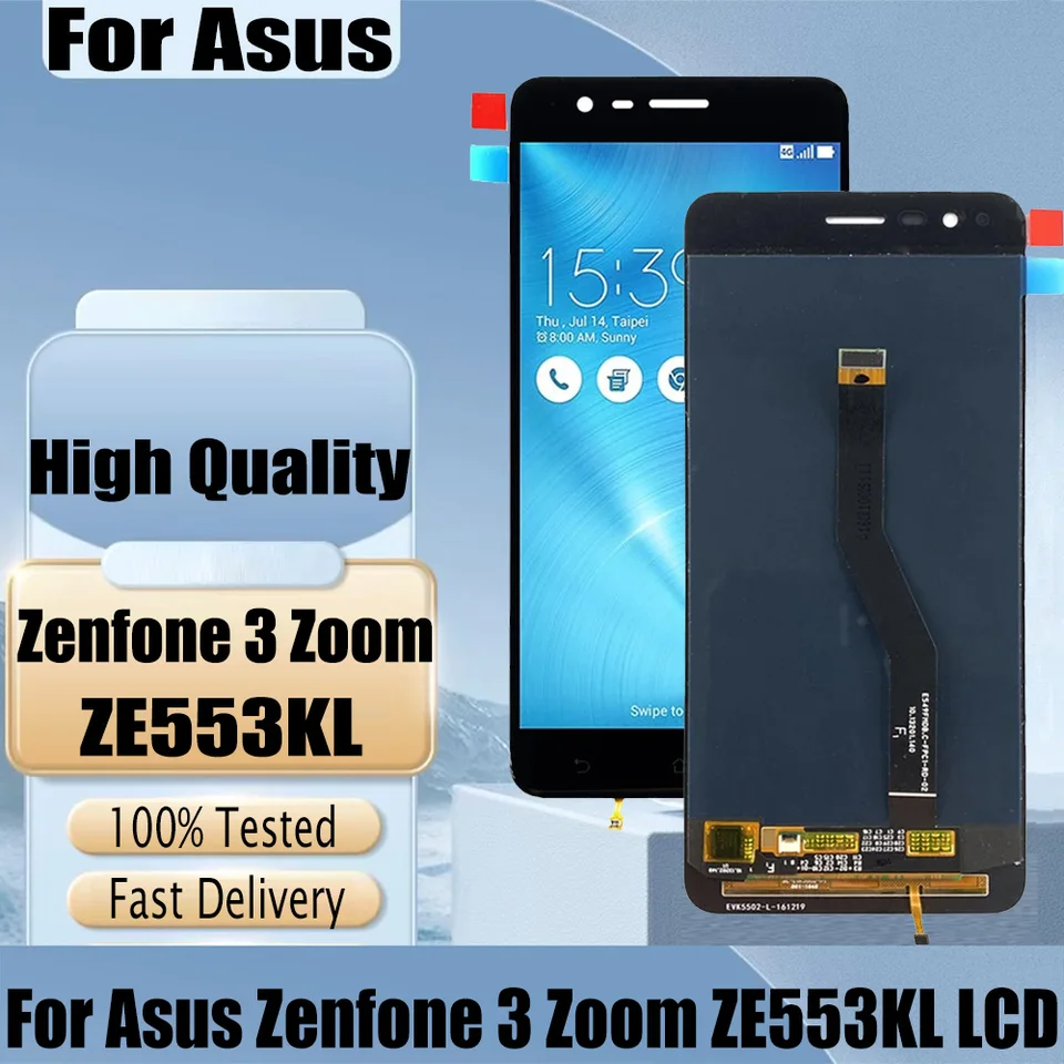 AMOLED LCD for ASUS Zenfone 3 Zoom ZE553KL 5.5 Display