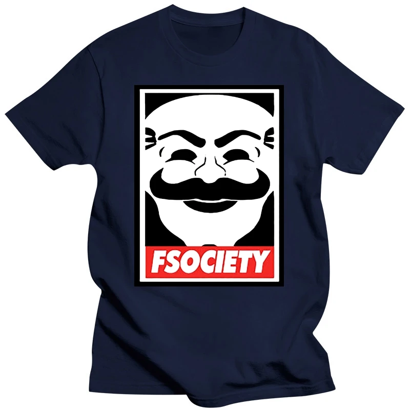 Men t-shirt FSociety Mr Robot tshirt Women t shirt