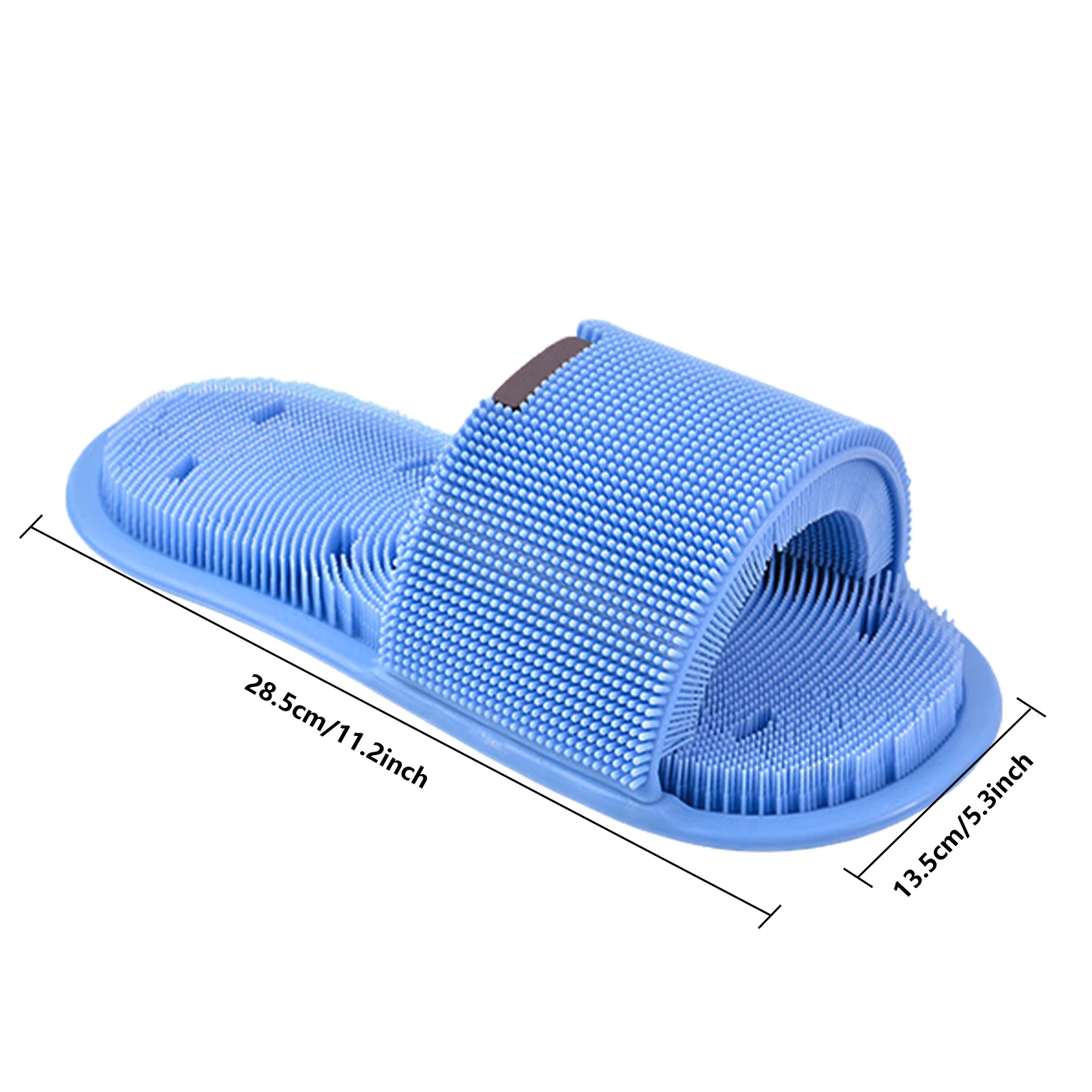 Creative Foot Washing Slippers Bathroom Men\'s And Women\'s Bath Anti-skid Silicone Slippers Foot Rubbing Massage Cleaning Brush