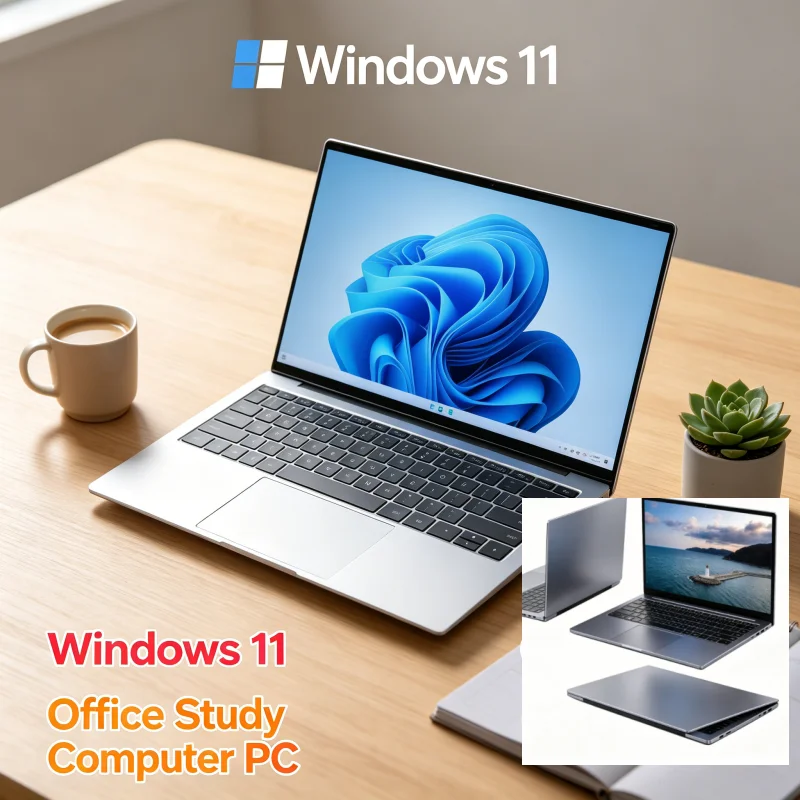 32GB DDR4 RAM 2TB SSD 15.6 Inch Ultra Thin Laptop Intel I7-8650U Windows 11 Pro Lightweight Notebook