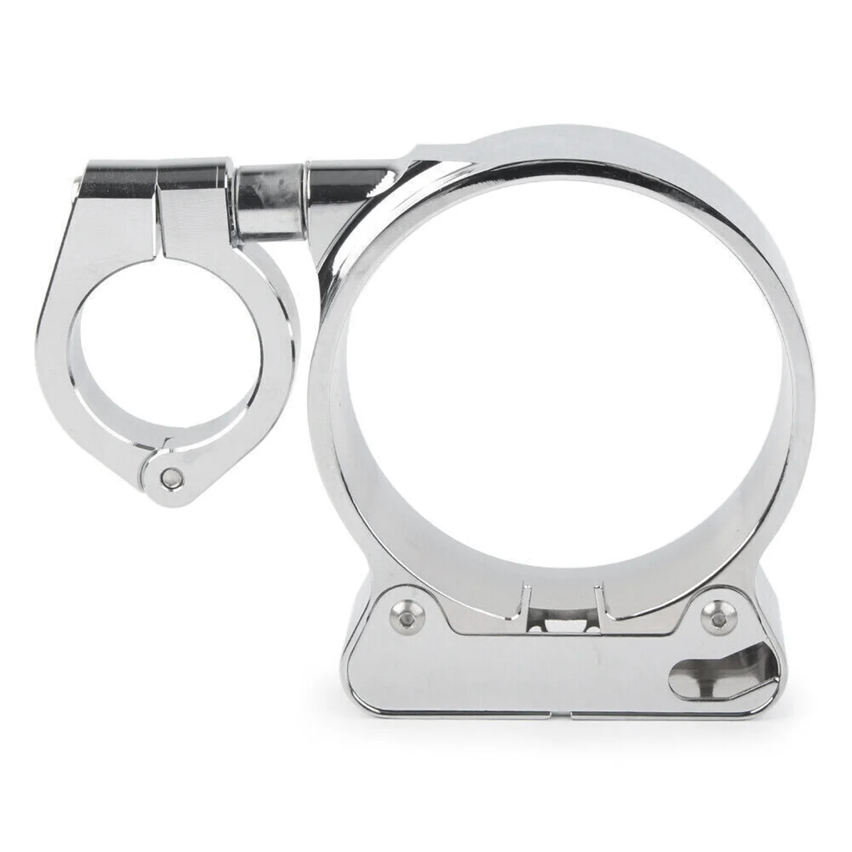 

T47C_Chrome 39mm Side Speedo Relocator Bracket for Harley Sportster XL883 1200