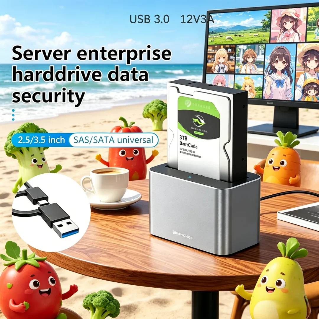 

Peerless Rugged 2.5/3.5 Inch SAS/SATA Hard Disk External Case Sata to USB 3.0 Hdd Docking Station Hdd Caddy Sata Hdd Case Hdd