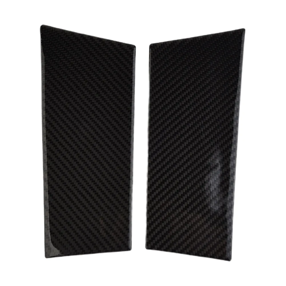 Car Window Door Column B Pillar Post Cover Trim For Nissan 350Z 2003-2009 Carbon Fiber Sticker Car Accessories