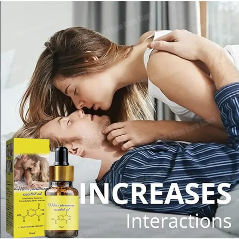 Perfume de feromonas, aceite esencial, fragancia refrescante y duradera para hombres y mujeres