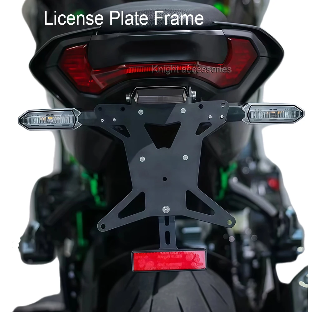 

New For Z900 Z 900 2025 CNC aluminum motorcycle rear license plate holder tail tidy fender eliminator and license plate holder