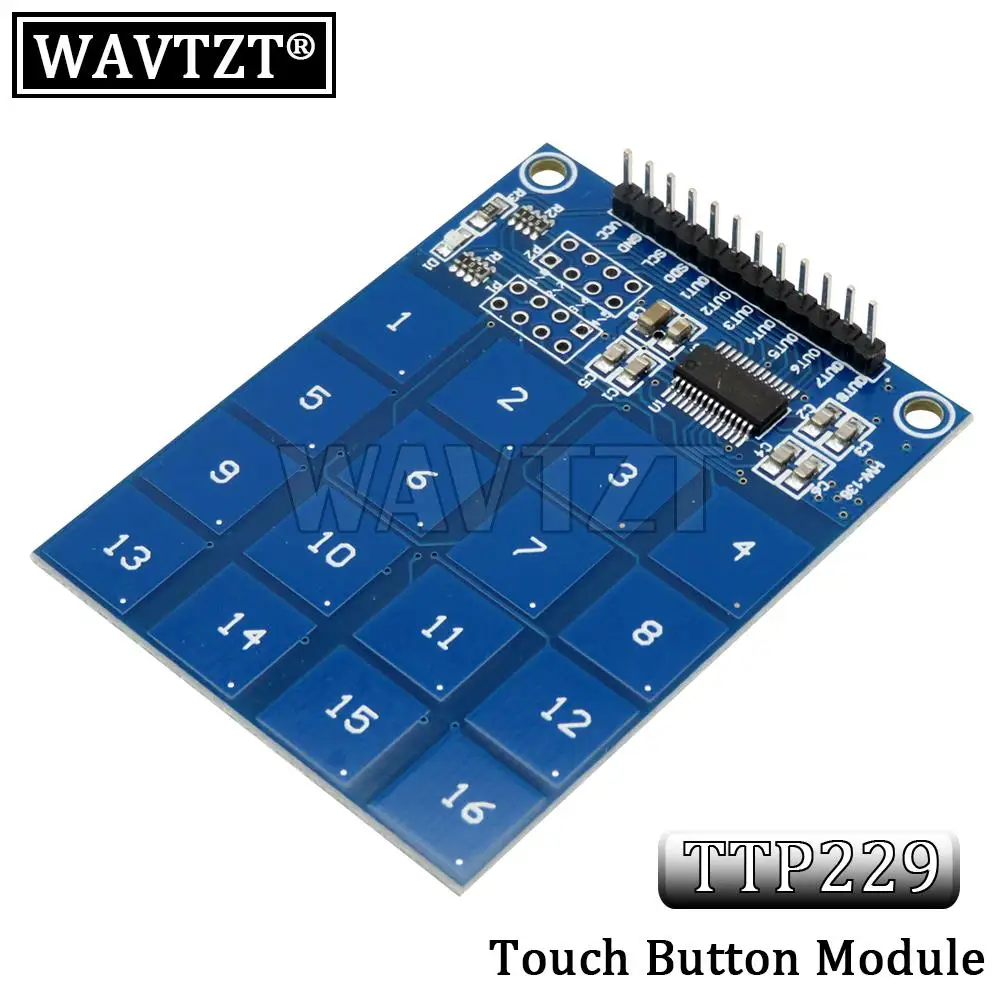 TTP223 TTP223B TTP224 Touch Key Switch Module TTP226 TTP229 Touching Button Capacitive Switches Single Channel Reconstruction