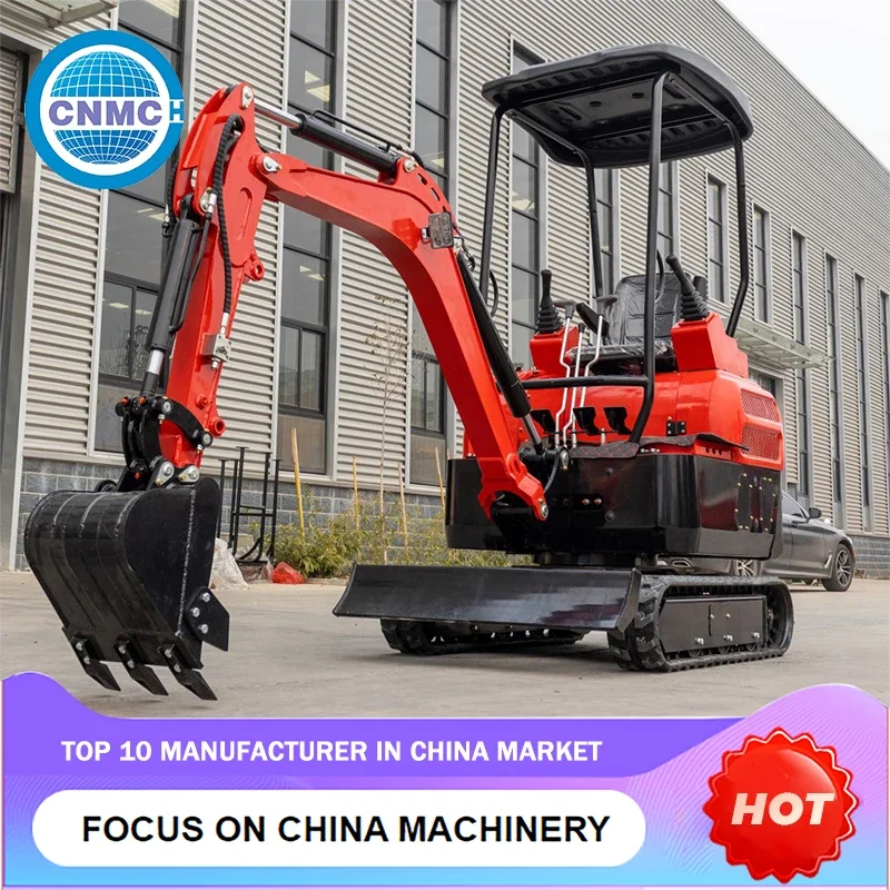 Mini Bagger Excavator 2 Ton Mini Digger Multifunctional Home Garden Gardening Accessories Easy to Operate EPA EURO5 Certified