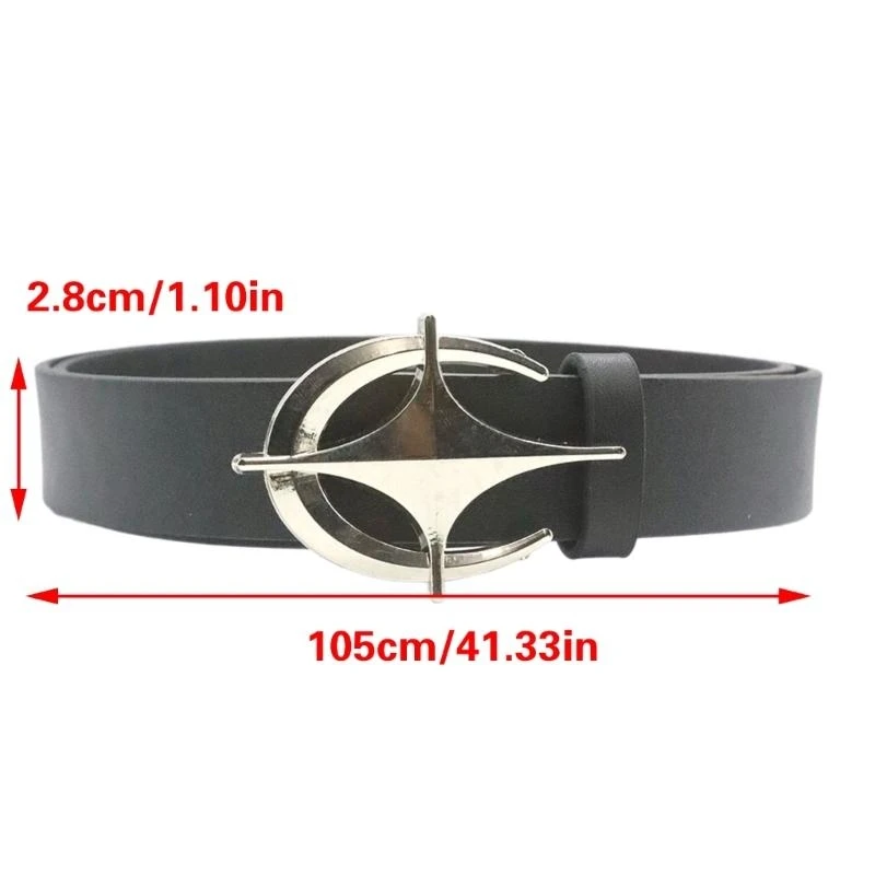 

652F Fashion Belt Woman Waist Decors Pants Belt Simple Skinny Belt Jeans Waistband Decorative Belt for Dress Waist Accessory