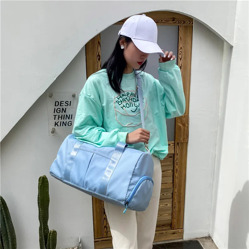 

Travel Bag Dry Wet Separation Independent Shoe Warehouse Swimming Bag Sports Clothes Storage Large Capacity Portable Duffel Bag