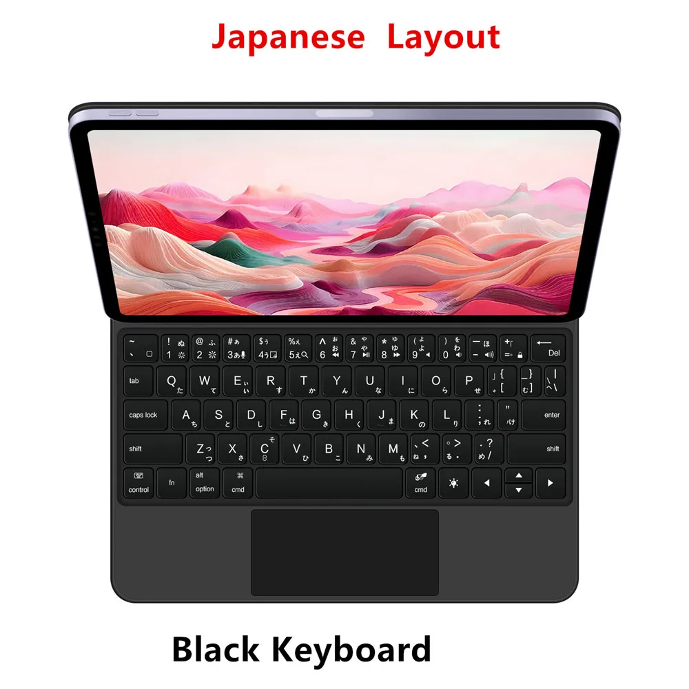 Magic Toetsenbord Folio Voor Xiaomi Pad 7 2024 Mi Pad 7 Pro 11.2 "Tablet Smart Case voor Xiaomi Pad 8 Spaans Duitse toetsenbord cover