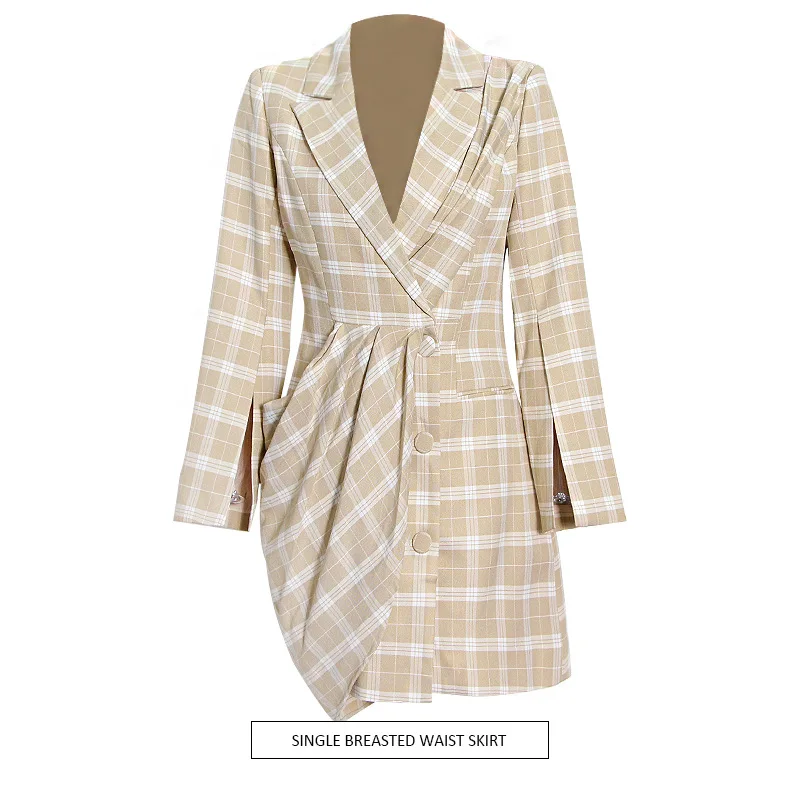 temperament-elegant-costume-jupe-2025-ete-nouvelle-mode-temperament-haute-sens-taille-mince-epissage-robe-femmes