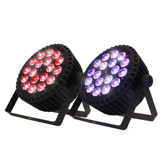 

Mini Aluminum Alloy Stage Lights for Shehds LED RGBWA UV 6In1 Flat Par Can AC90V-275V Full Color Lighting for Indoor Family Part