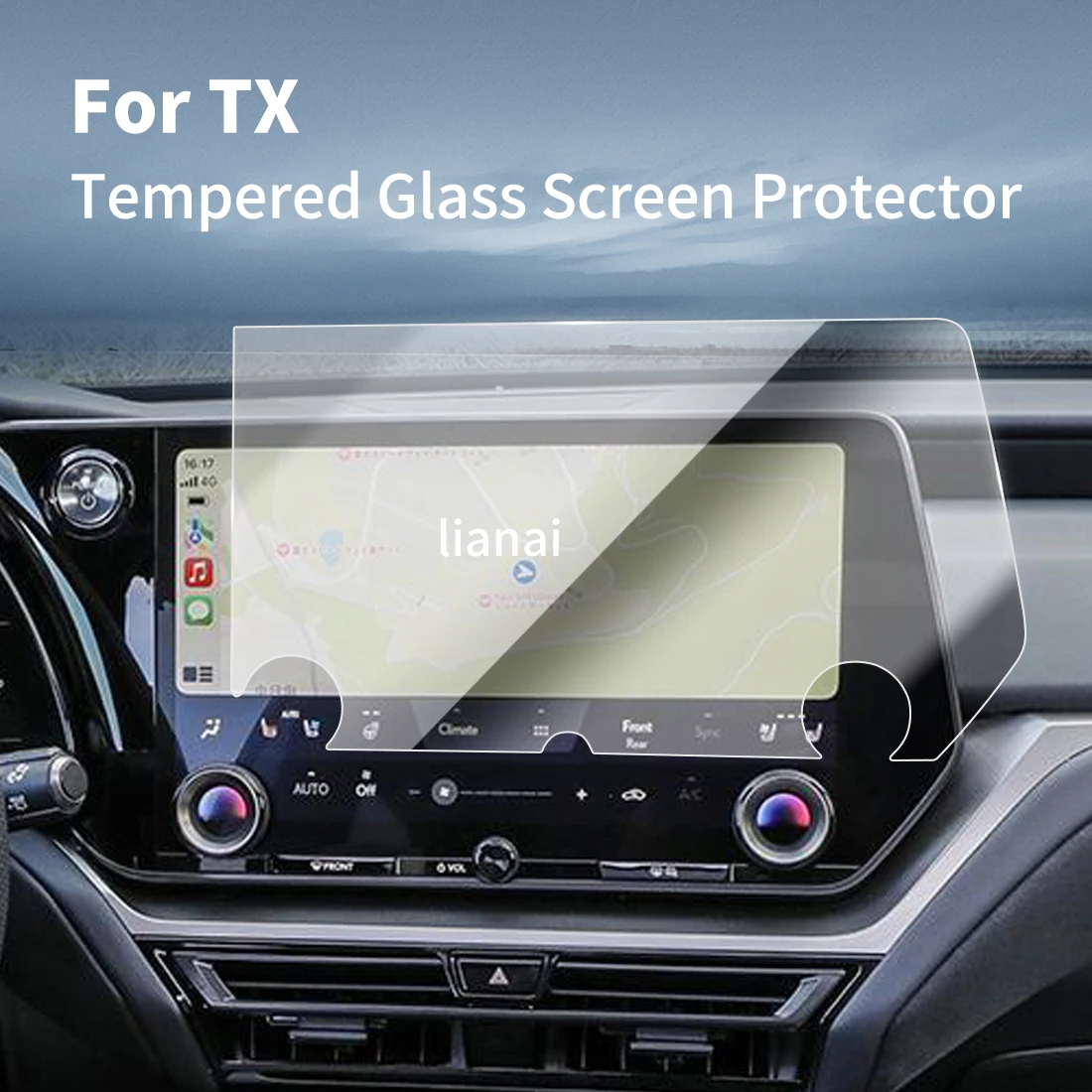 

Carplay Screen Protector Tempered Glass Protective Film Navigator Car Stickers Accessories For 25 LEXUS TX