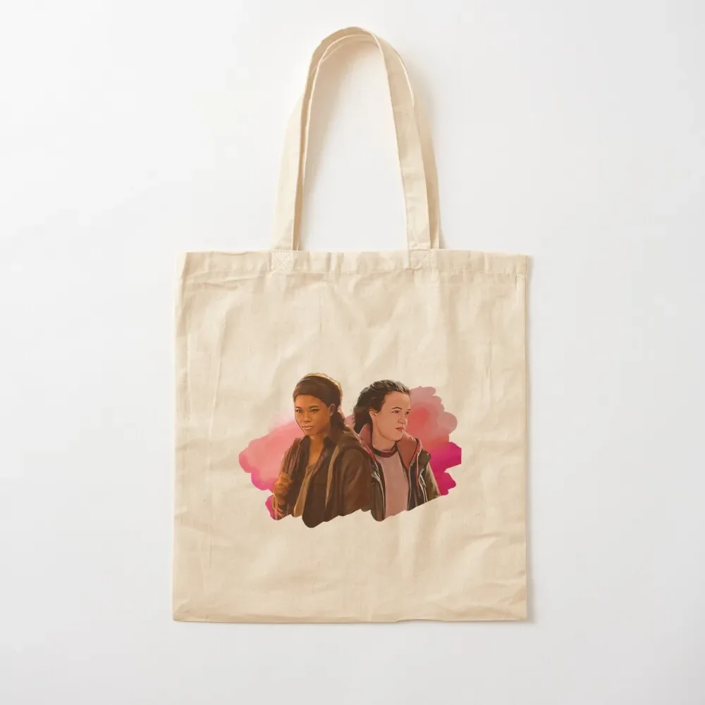 

TLOU Riley and Ellie The last of us Active Tote Bag Candy bags canvas tote tote bag university ecological