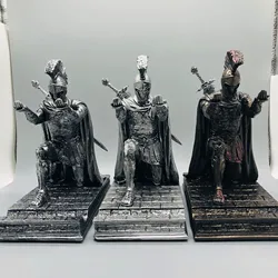 1PCS Knight Pen and Phone Holder Executive Soldier Figurine Pencil Stand for Office Accessories Pen Stand Desk Organizer