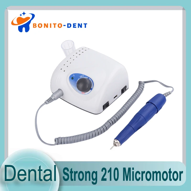 

65W Dental STRONG 210 Micromotor 35000RPM Handpiece Nail Polisher Dental Polishing Machine Equipment