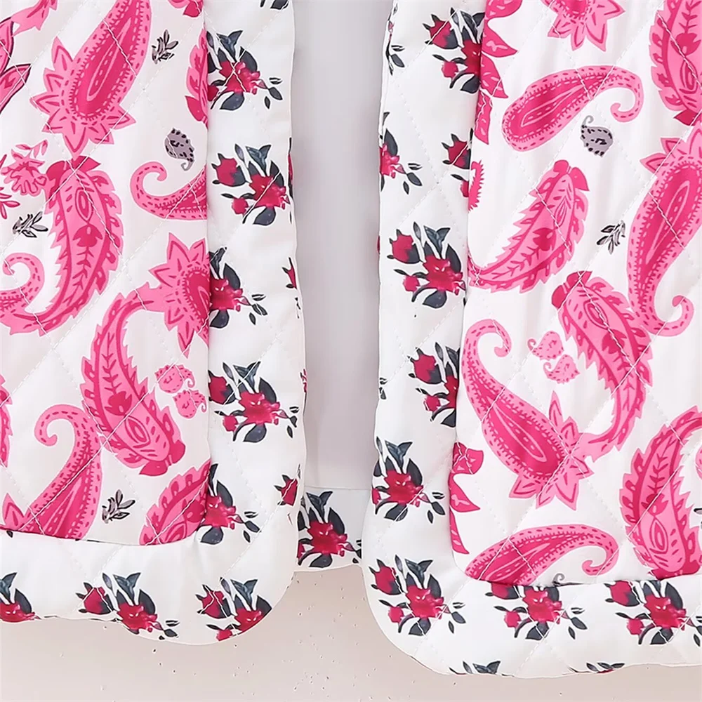 Autumn and winter new women's clothing fashion personality temperament versatile daily sweet quilted cotton patchwork vest