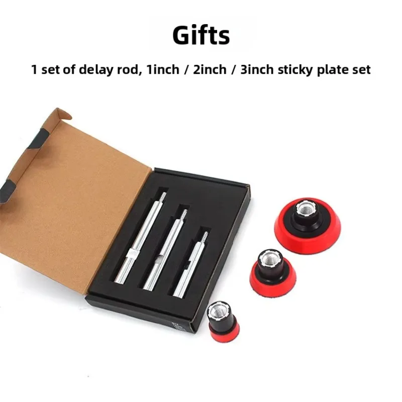 Gift 3-inch/1.2-inch Car Paint Detailing Polisher with Plug-In 12V Power for Studio Beauty Salon Use