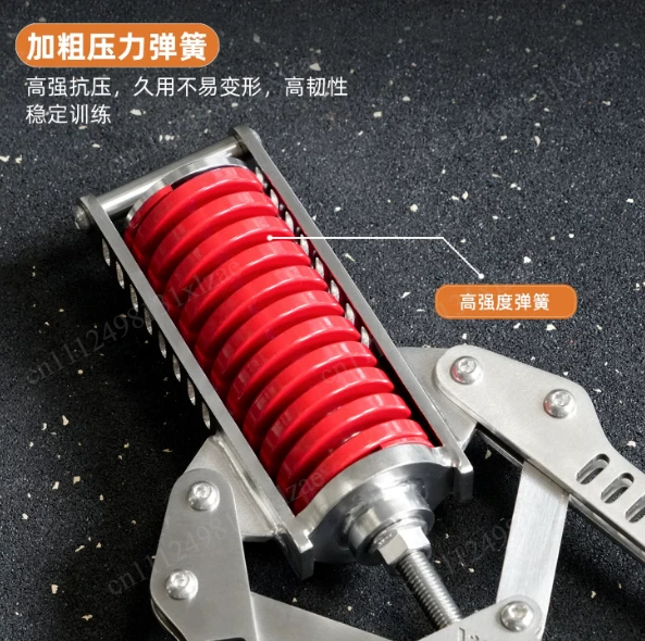 stainless steel arm strength adjustable household training fitness equipment to exercise chest muscles