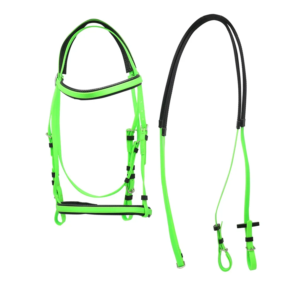 Wholesale Durable PVC Western Horse Halter Single Noseband Headstall Waterproof Model for Equestrian Horse Riding and Racing