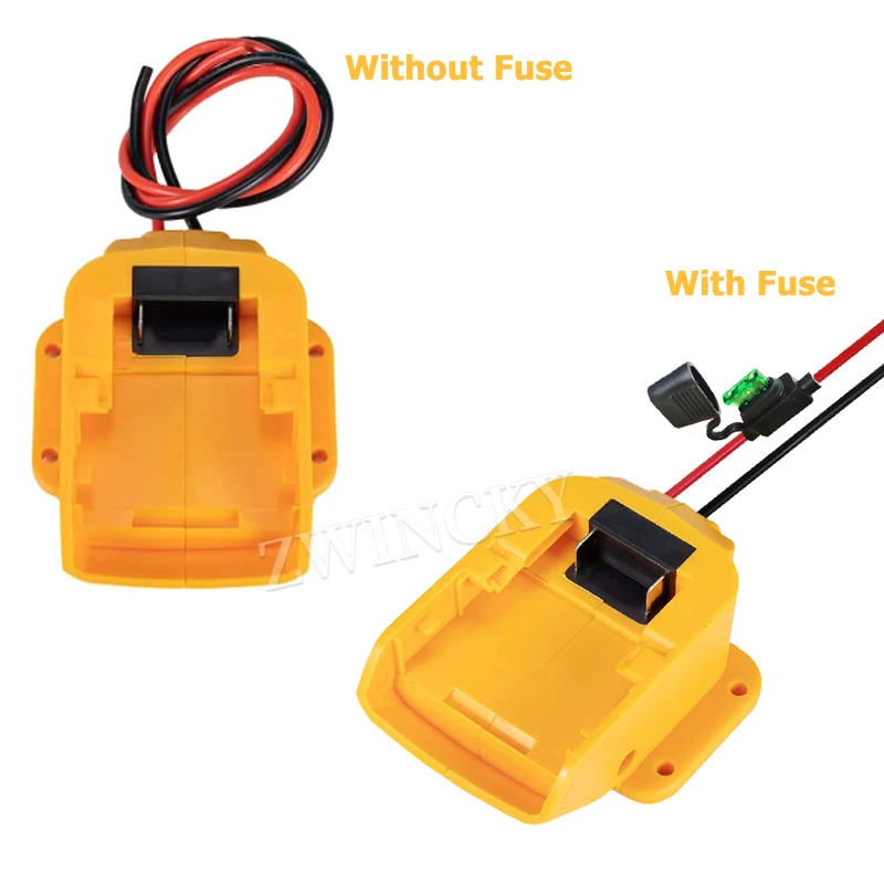 External Battery Adapter Converter for Dewalt 20V 18V Li-ion Battery DIY Power Tool accessories kit electric 14 AWG Connector