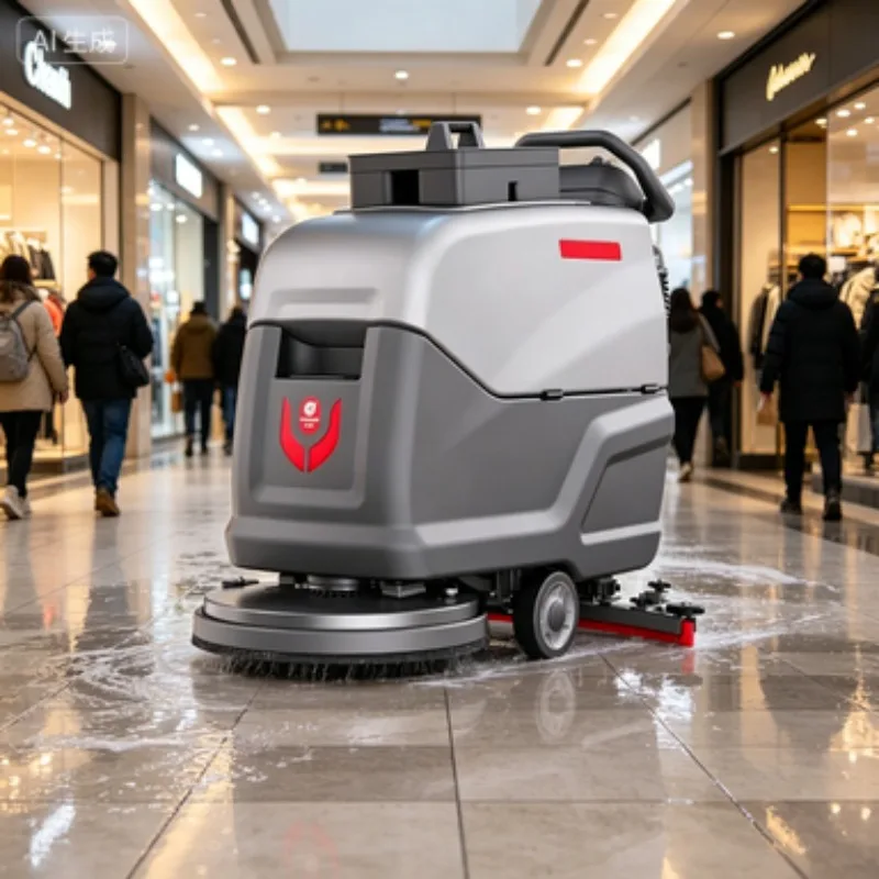 

Time-Saving Automatic Floor Scrubber with Battery Powered Walk-behind Design for Fast and Thorough Cleaning