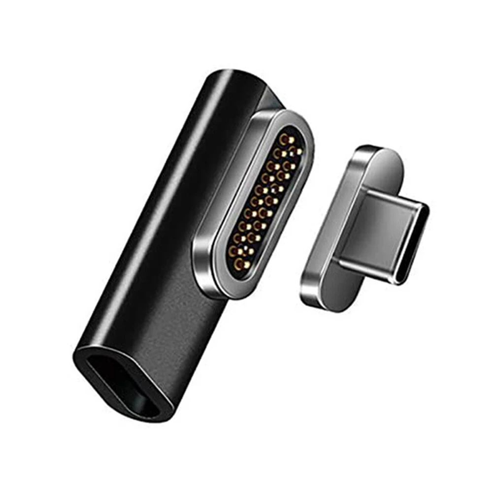 

Магнитный адаптер Type-C 3.1 USB C, 20-контактный преобразователь для зарядки ноутбука PD для MacBook/Huawei