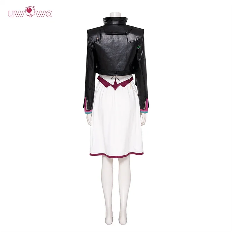 UWOWO Jinx سلسلة Collab التأثيرية: لعبة LOL Arcane S2 مسحوق/Jinx زي بديل الكون الاتحاد الأفريقي فستان رقص الحفلات الهالوين @ 0Z *