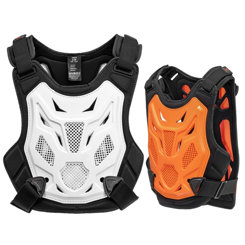 Adult Motorcycle Body Armor Vest Men Women Motocross Dirt Bike Back Chest Protector Motorbike Off-Road Outdoor Sport Protective