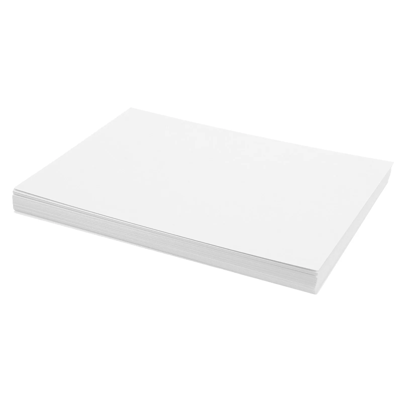 

25 Pcs Blank Table Number Card Craft Cardstock Paper Anniversary Cardboard Cover Drawing White