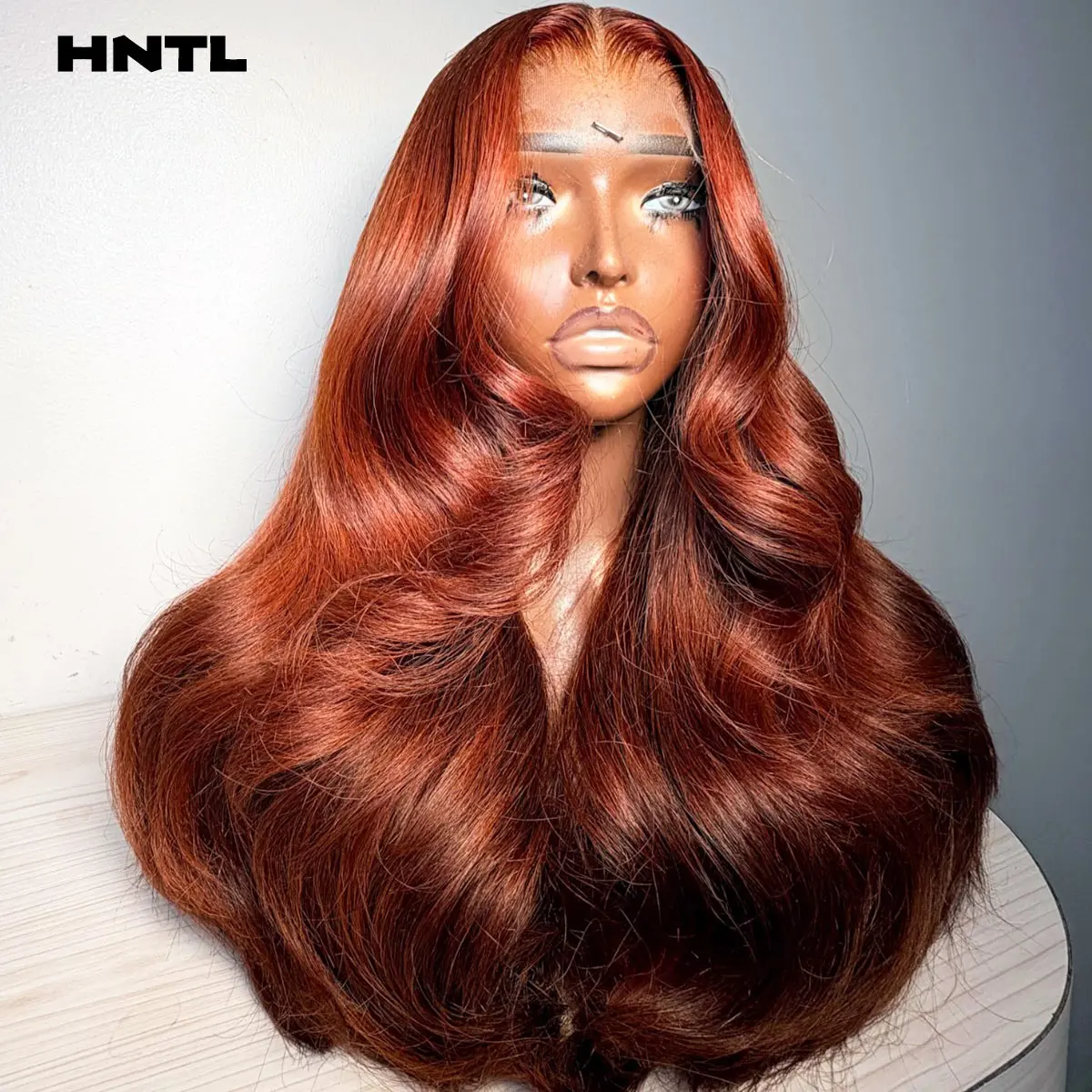 400 Density Wear and Go 13x6 Ginger Orange Body Wave Wig 100% Human Hair 13x4/360 HD Transparent Lace Frontal Glueless Wigs