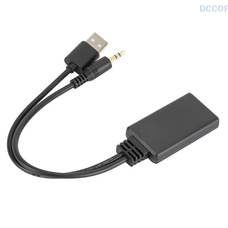 3.5mm universal carro sem fio bluetooth receptor compatível usb bluetooth cabo de áudio alta fidelidade qualidade som receptor bluetooth