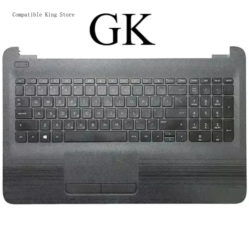 P NEW for HP 15-AY 15-AC 15-AF 15-BA TPN-C125 250 255 G4 G5 Laptop US Keyboard Palmrest Upper Cover Top Case 855027-001