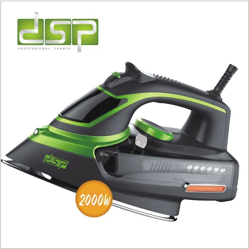 DSP Dansong Handheld Steam Iron for Home Use Dual Dry and Wet Function 2000W High Power Fast Wrinkle