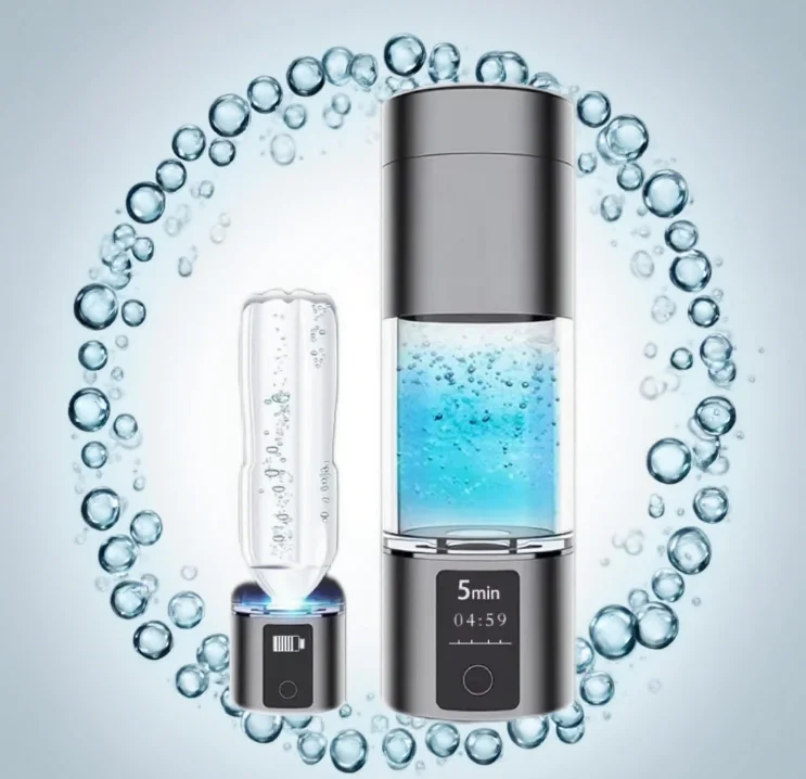

2025 New Type C Charging PEM 280ml Hydrogen Water Bottle Ionizer Multiple Uses Hydrogen Water Generator with Vent Hole