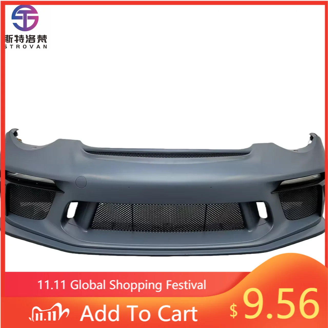 

Deren High QualityFor Porsches 2005 997 Modified 2015- 991.2 Front Bumper Kit