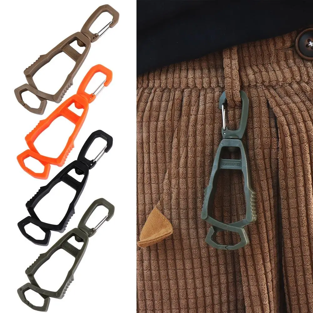 Outdoor Tools Glove Clip Holder Hanger Anti-drop Hook Multi-purpose Multifunctional Glove Clip Plastic Anti-theft