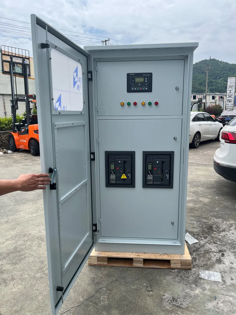 OEM Logo 400a 800a 1000a 2000a Schakelaar Type Automatische Omschakelaar ATS Voor Generator