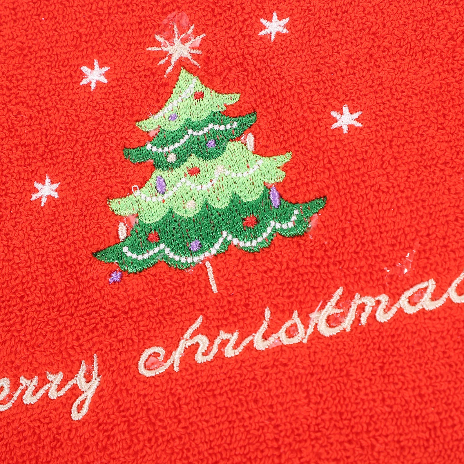 

3Pcs Christmas Towel Set Soft Cotton Xmas Hand Towels Absorbent Quick-Dry Washcloths for Bathroom Kitchen Face Cleaning