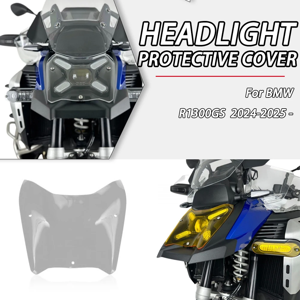 

Защитный чехол для фар мотоцикла BMW R1300 GS Adventure R1300GSADV, аксессуар для защиты линз для фар 2024-2025