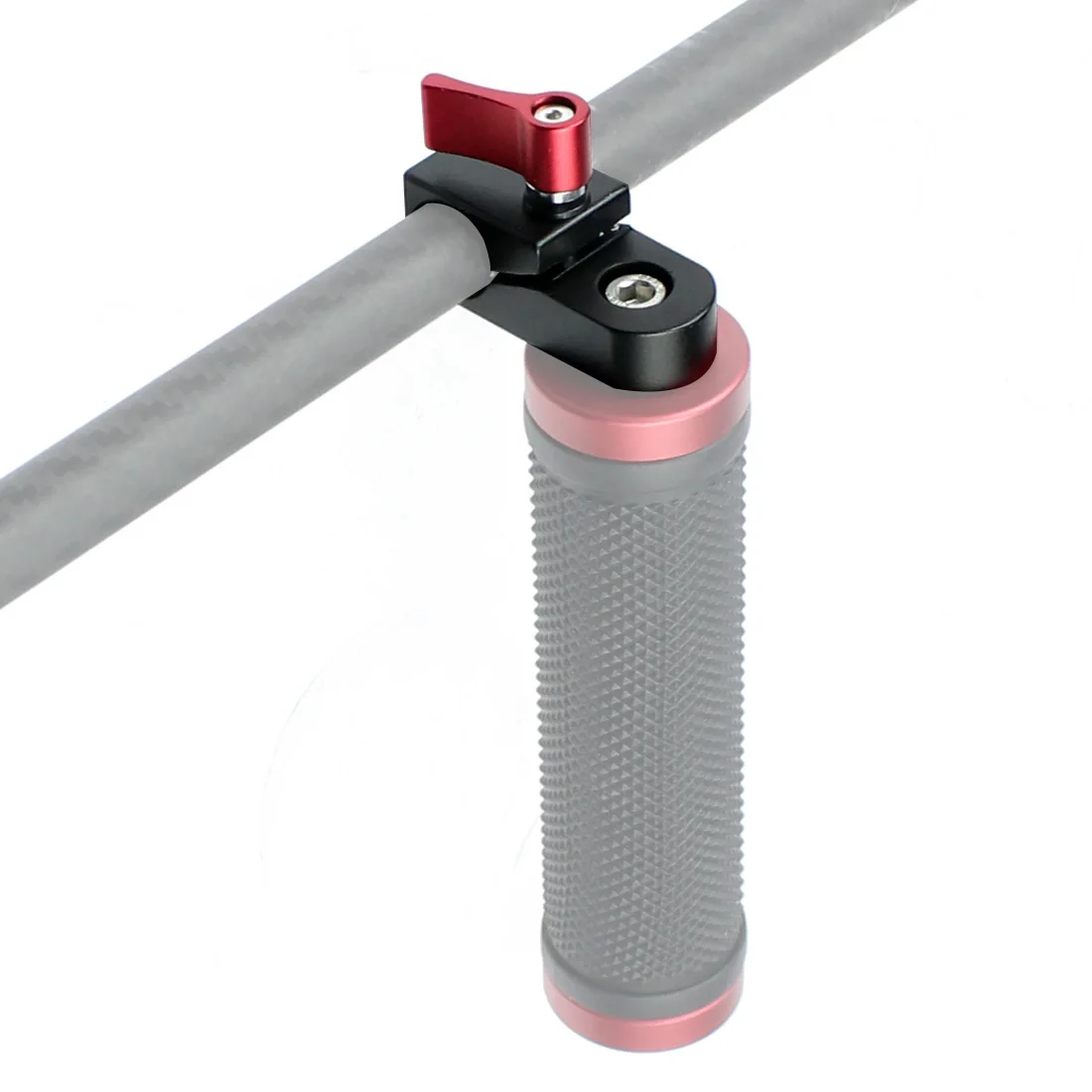 Einzel Rod Clamp 15mm Schiene Stecker Adapter Halterung mit 1/4 "-20 Gewinde Kalten Schuh Halterung für DSLR käfig Rig Mikrofon Licht Halter – Detail 27