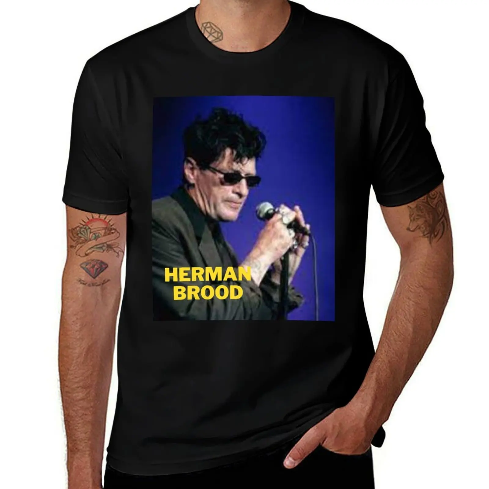 herman brood T-Shirt Lightweight Casual Summer T-Shirt