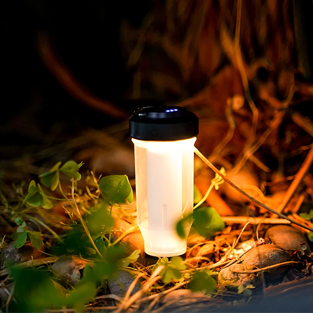 NEW Portable Camping Light with Magnetic USB Rechargeable 8 Lighting Modes ZN Camping Lantern Hanging Outdoor Led Flashlight