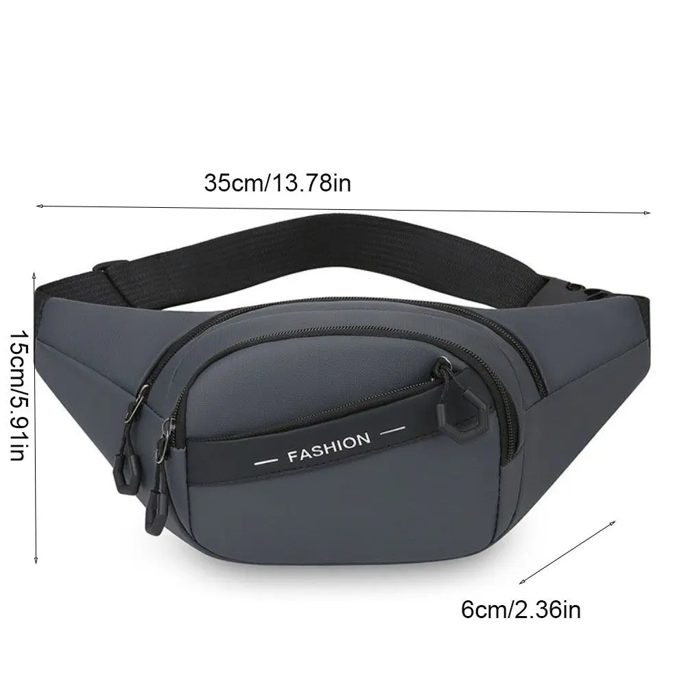 多機能男性チェストバッグ防水大容量ファニー電話パック耐摩耗性軽量スポーツ電話バッグランニング