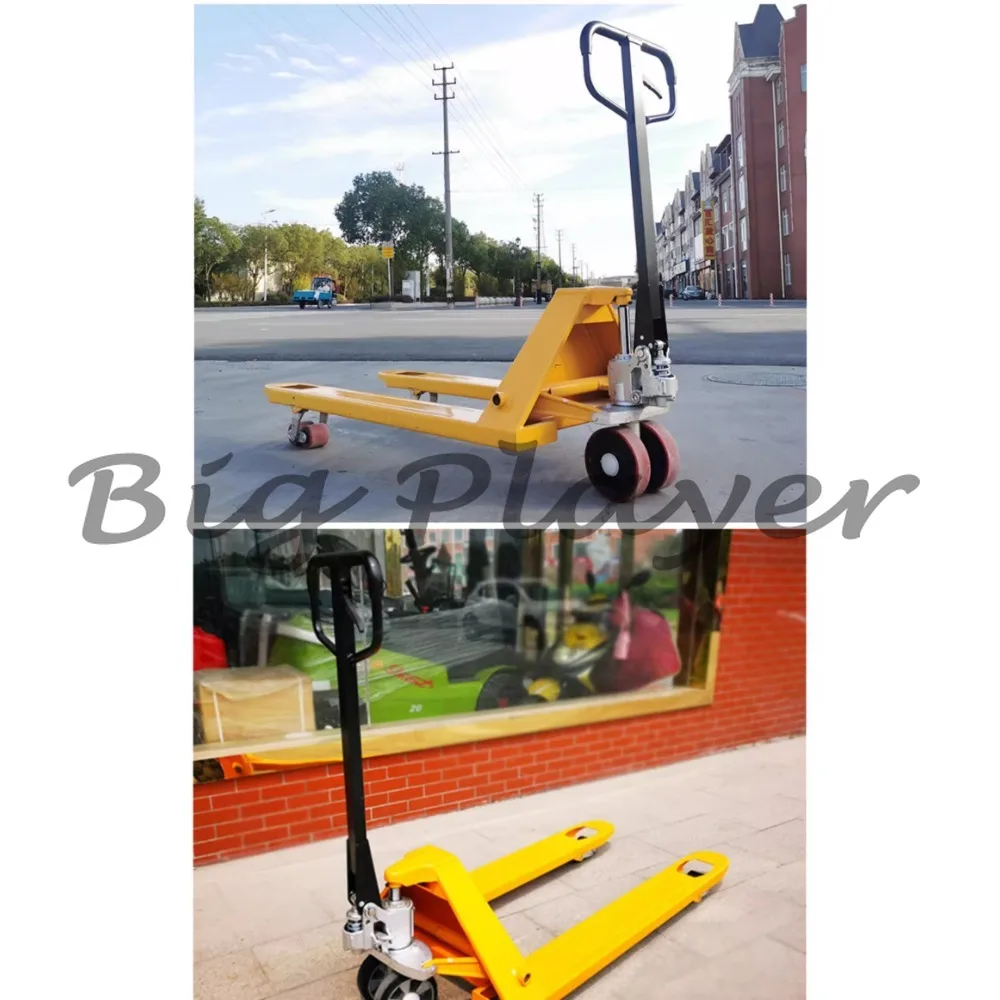 Remorque hydraulique manuelle de chariot élévateur de palette