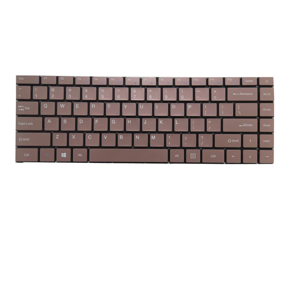 YD Pink Rose-Gold Black Laptop No Backlit Keyboard For IPASON Storm Dragon P3 14 inches XU141 English US Korean KR New
